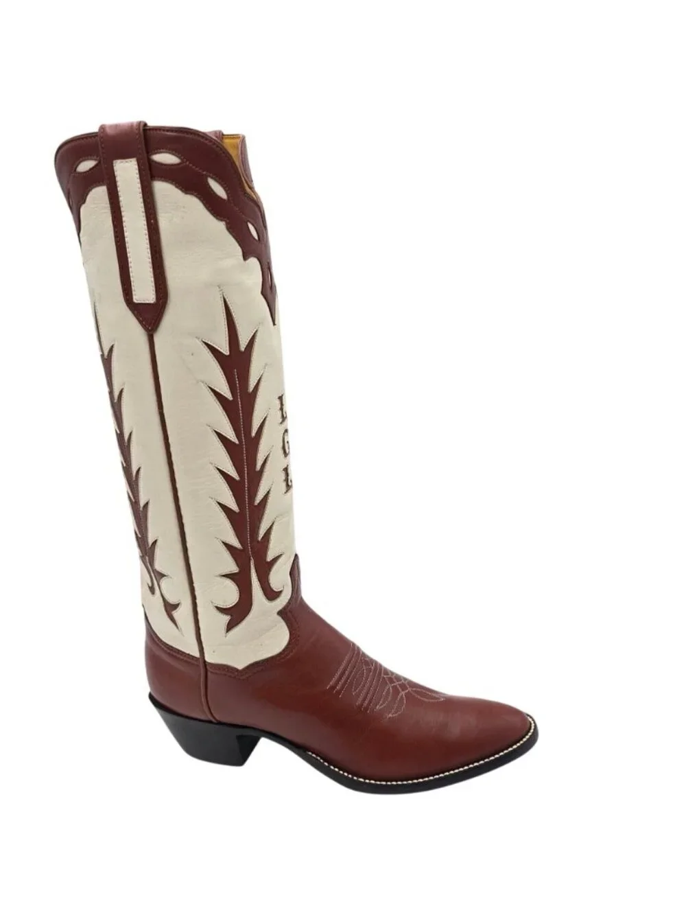 New Custom Mario Garcia Womens 11AA Brown Tall Cowgirl Cowboy Western Boot USA - Picture 10 of 16